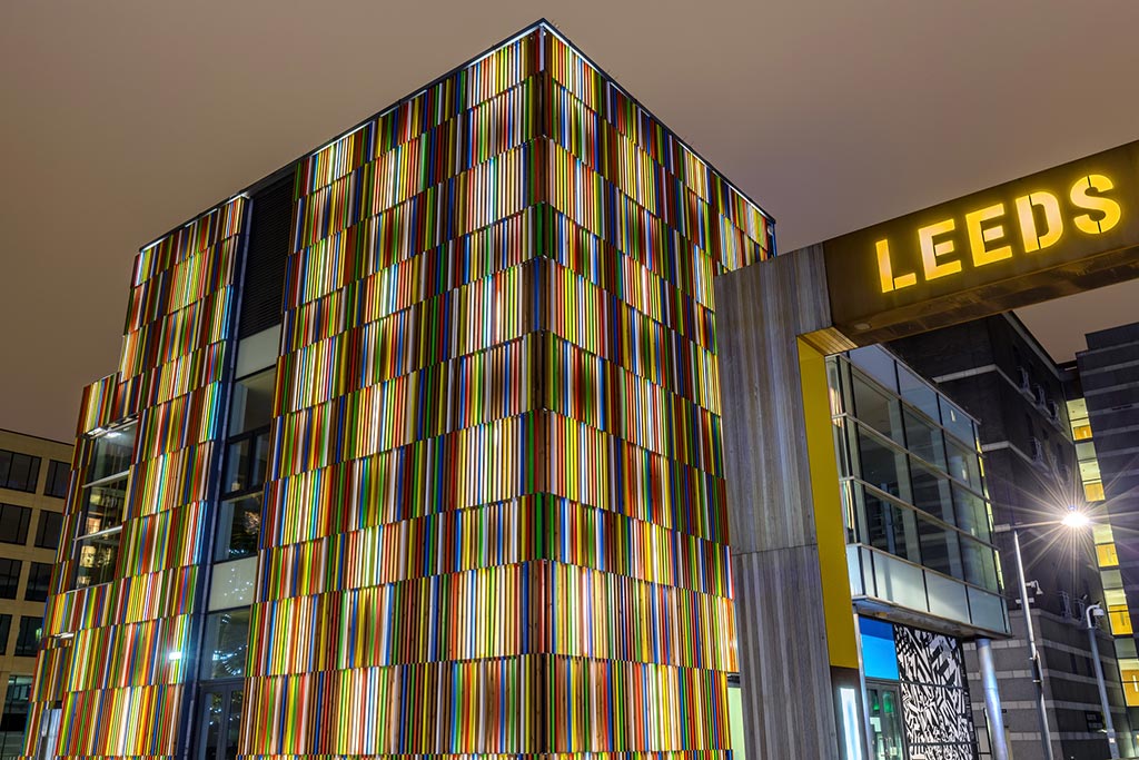 Leeds Dock (formerly New Dock and previously Clarence Dock) is a mixed development with retail, office and leisure presence by the River Aire in central Leeds, West Yorkshire, England. It has large residential population in waterside apartments